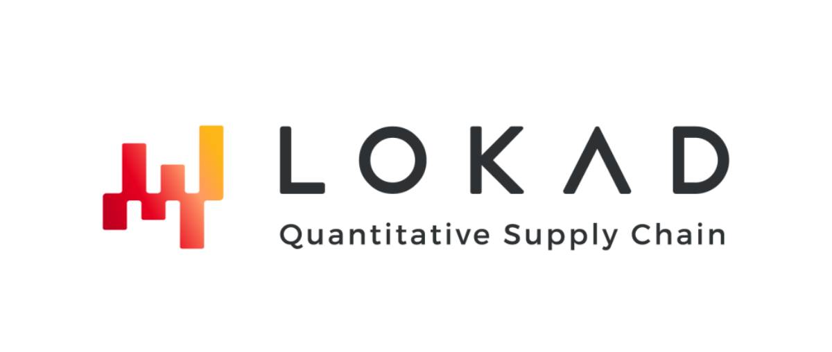 Logo of Lokad, featuring a stylized graphic with bright red and orange bars alongside the text LOKAD and Quantitative Supply Chain.